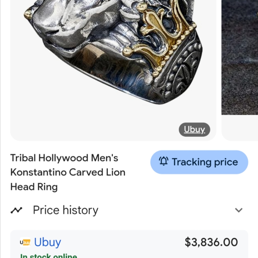 Konstantino Silver Men's Ring